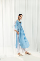 Iris Blue Kurta