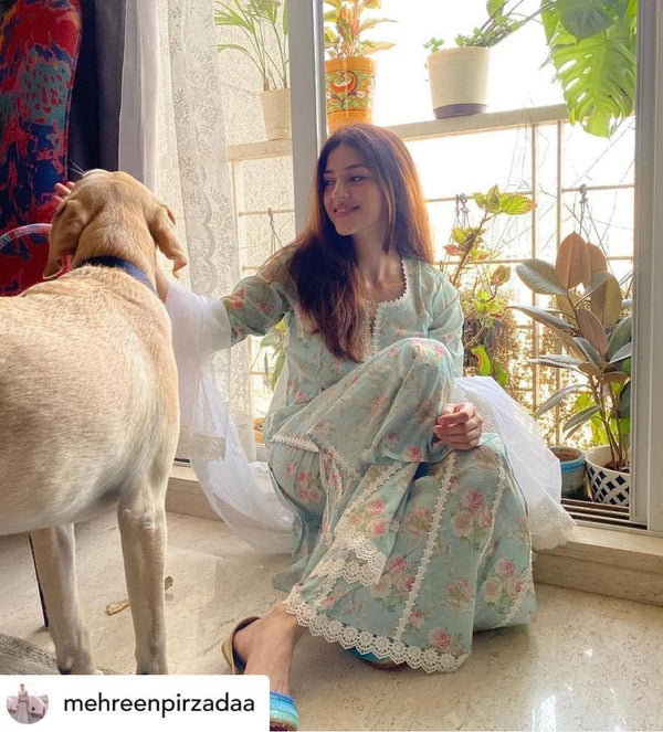 Mehreen Pirzada in Noor Kurta Set